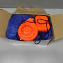 RHYTHMARTS Inflatable Costume Full Body Suit Halloween Christmas Costumes Fancy Dress Adult (Blue)