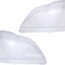 Clear Left and Right Headlight Lens Cover for Mercedes-Benz GL320 GL350 GL450 GL500 GL550 2007-2012