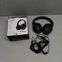 19.5Ft / 6M Extra Long Cord Headphones for TV PC with Volume Control, Spring Coiled Cable, 3.5mm AUX, Wired Over Ear Earphones for Seniors Hard of Hearing, Large Comfortable Computer Headset