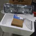 Nilight Headlight Assembly Compatible with 1988 1989 1990 1991 1992 1993 Chevrolet GMC C/K 1988-1993 Silverado Suburban Sierra Blazer Tahoe Yukon Smoke Housing Amber Reflector