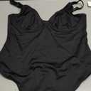 FeelinGirl Shapewear Bodysuits for Women Tummy Control Body Suits Deep V Neck Thong Body Shaper XXL