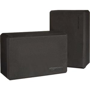 Yoga Block, Set of 2 (Black)