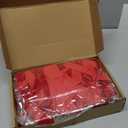 24 Pcs Velvet Bows for Christmas Tree Vintage Ribbon Bows for Crafts Garland Home Coquette Wedding Birthday Decor(10 x 18 Inch, Width of 1",Dark Red)