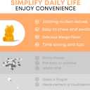 Mullein Gummies for Clear Lungs, 10 in 1 Mullein Leaf Extract for Lungs, Mullein Quercetin Gummies for Lung Cleanse, Respiratory, Immunity, Mango Flavor, 120 Count