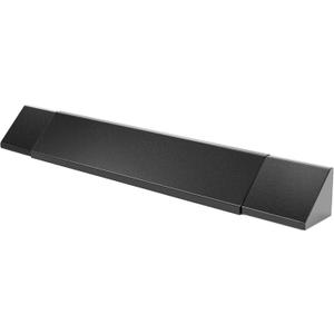 Adjustable Fireplace Hood & Heat Deflector  28 to 48 Inch Fireplaces Hood Heat Smoke Guard Shield Mantel Protects from Heat Damage (Black)