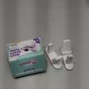 Door Lever Lock (2 Pack)  Prevents Toddlers from Opening Doors  Easy One-Hand Operation for Adults  Durable ABS with 3M Adhesive Backing  No Tools Needed for Install (White)