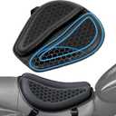 Motorcycle Seat Cushion 3D Honeycomb Motorcycle Gel Seat Cushion Petal Shape Design - Not Stuffy, Protecting Sensitive Areas, Stay Cool and Comfortable for Long Ride