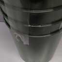 Anyoifax Small Trash Can Plastic Wastebasket 1.5 Gallon Round Garbage Container Bin with Handles for Bathroom, Bedroom, Kitchen, College Dorm, Office, Craft Room - Green, Pack Of 7