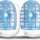 Insect Traps for Home Mosquito Killer for Kids & Pets, Bedroom, Baby Room, Office (2 Packs-1027)