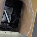 Mbillion Bathroom Trash Can with Lid-Stainless Steel Step Slim Garbage Can-Metal Wastebasket-10L/2.6 Gallon Rectangle Pedal Trash Bin for Narrow Office, Kitchen, Bedroom, Toilet-Soft Close, White