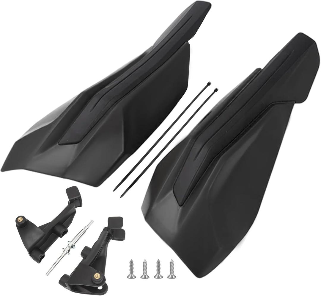 Dirt Bike Handguards,Motorcycle Handle Protector Compatible with Universal EXC XC SX SXF XCF XC-W TPI 125-500-Black