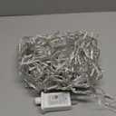 Joomer Christmas Icicle Lights - 33FT Plug in String Lights Waterproof, 8 Modes Timer Connectable Outdoor String Light for Christmas Party, Eaves, Roofs, Xmas Decorations (Multicolor)