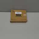 JQK 1/2 Inch Overlay Cabinet Door Hinges Black, 10 Pack 5 Pairs Flush Face Mount Cupboard Self-Closing Kitchen Cabinet Hinges with Door Bumper, CH200-BK-P10