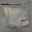 SOLY HUX Women Bikini Set 3 Piece Bikini Set Backless Textured Ruffle Swimwear with Shorts (White, S)