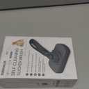 Swihauk Self Cleaning Slicker Brush - Skin Friendly for Dogs & Cats, Deshedding Grooming Tool for Shedding Hair, Puppy Brush for Haired Pets (Gray)