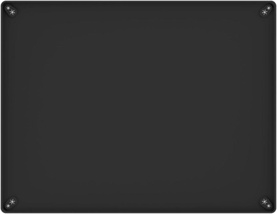 Shazan Silicone Urinal Pad For Pet Washable Pet Traing Mat Anti-Urine Waterproof Dog Urine Pad (Free, Black)