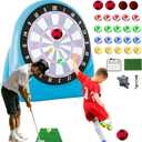 6ft Large Giant Inflatable Dartboards Jumbo Soccer Target Darts Outdoor, Yard, Lawn, Carnival Games for Adult Family,Kids,Toddler Golf,Kick Ball,Rugby Camping Games (6ft Upgraded)