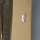 Hungdao 6 ft Santa Hat Christmas Tree Christmas Green Red and White Tree Pre-lit with 100 White LED Lights Red Xmas Artificial Trees Bendable Xmas Trees for Holiday Party Decoration Home