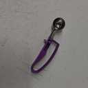 Zeroll Universal Standard Length EZ Disher Food Portion Control Scoop Designed for Right or Left Hand Use Dishwasher Safe NSF Approved, 1 9/16-Inch, Orchid