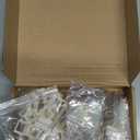 Feleph Windows and Doors Bricks Set House Accessories MOC Building Block Kit 118 Pieces and Parts Compatible with Major Brand (White)