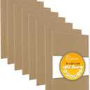 (8-Pack) CalPalmy 11 x 14 MDF Boards - 1/4 Thick Boards for Carpentry, Interior Design, Hobby Crafts, and More - with Smooth, Unfinished Sides and Sanded Edges