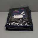 Serta Mila Shaggy Heated Throw Blanket - Soft Faux Fur Heated Blanket, Fast Heating, Auto Shut Off Timer, Low EMF, 5 Heat Setting, ETL Certified, Machine Washable Electric Blanket, Black 50"x60"