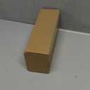 Tbestmax Qtips Holder Bathroom Container, 10 OZ Cotton Ball/Swabs Dispenser, Apothecary Jar Organizer for Storage Brown Wood Lids