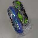 EverSport Kids Swim Goggles, Pack of 2 Swimming Goggles for Children Teens, Anti-Fog Anti-UV Youth Swim Glasses for Age4-16 (Green/Black & Mirrored Blue)