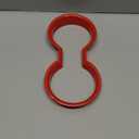 for Bronco Front Cup Holder Trim Cover Red for Ford Bronco 2021 2022 2023 2024 up Red Interior Accessories