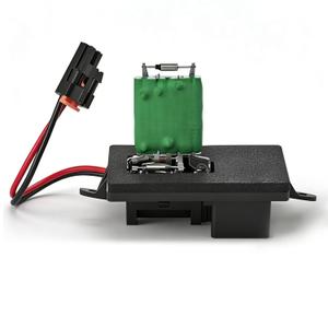 Blower Motor Resistor 89019089 | Compatible with 1999-2006 Chevy Silverado/GMC Sierra | 2000-2002 GMC Yukon, Replaces# 15305077, 89019089, 22807122 973-004(2 Holes Mounting Flange and 7 pins)