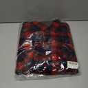 Mens Long Sleeve Shirts- Thermal Work Padded Warm Shirts Quilted Lined Flannel Heavyweight Plaid Fleece Shirt