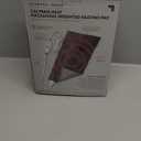 Heating Pad, Weighted Heating Pad with Massaging Vibrations, 6 Heat Settings & 4 Massage Modes,Soothing Warmth for Back & Shoulders, 12" x 24" (Light Black)