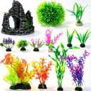 Toyvian Aquarium Decorations Set, 13Pcs Fish Tank Cave Rocks, 4.44X4.25X2.16In