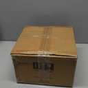 Stoneware Pasta Bowls, 34 oz Large Salad Bowl Set of 4, Ceramic Serving Bowls for Ramen, Pasta, Fruit, Cereal, Dinner, Wide and Shallow Bowls, Microwave & Dishwasher Safe, Matte Black