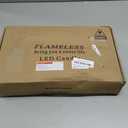 Nimiko Flameless Candles with Remote, Battery Operated Flickering Flameless Candles, LED Candles with Timer 2/4/6/8H, with Realistic LED Candles Set of 9 (D3 x H 3" 4" 5" 6" 7") (Ivory)
