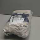 Vailge Patio Chair Covers, Lounge Deep Seat Cover, Heavy Duty and Waterproof Outdoor Lawn Patio Furniture Covers (Beige&Blue, 2 Pack-Large)