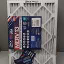 BNX TruFilter 14x20x1 Air Filter MERV 13 (6-Pack) - MADE IN USA - Electrostatic Pleated Air Conditioner HVAC AC Furnace Filters for Allergies, Pollen, Mold, Bacteria, Smoke, Allergen, MPR 1900 FPR 10