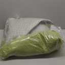 FJZFING Grass Green Round Rug UltraSoft Plush Modern 6x6 Circle Area Rug for Kid's Bedroom, Fluffy Shag Circular Rug for Nursery Room, Cute Grass Green Carpet for Teen's Room