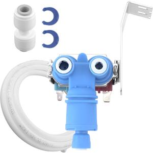 W10408179 W10179146 IMV708 Refrigerator Water Inlet Valve Compatible for Whirl-pool Ken-more Fridge PD00002943 2188622 2205762 2304757 Parts by MIFLUS