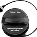 Gas Cap, Fuel Cap For 2000-2003 Chevy GMC Cadillac Buick - Avalanche Express Savana 1500 2500 3500 Cobalt Uplander, CTS DTS Escalade SRX XLR, Lucerne Terraza, 2004 2005 2006 2007 2008, GT335, 20914961
