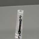 DORUI Dog Safety Clip for Prong Collar, Waterproof Leash Backup Clip Connector, Dual Clasps Rotating Buckle for Pinch Collar (1 Pcs)