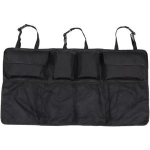 Trunk Organizer Storage Bag Super Capacity Backseat Hanging Organizer Trunk Tidy Storage Bag Collapsible with 8 Pockets