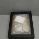 Black Shadow Box Frame 8x10 Shadow Boxes 2.6" Interior Depth Memorial Shadow Box Display Case with Linen Back for Handicrafts,Flowers, Picture Frames, Medals, Coins, Pins Collection and More