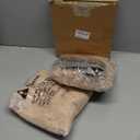 Tulle Backdrop Curtain with Lights String 10FT X 8FT Champagne Sheer Tulle Backdrop Curtains for Wedding Birthday Party Reception Photo Booth Background Decorations (2 Panels 5x8FT)