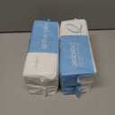 2 x Disposable Face Towels, 100 Count, Thick Facial Tissue for Cleansing, Skincare and Makeup Remover