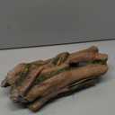 JIHAQUA Aquarium Resin Bark Terrarium Decor, Lizard, Snake or Reptile Hide, Lizard, Spider and Aquarium Fish Hide Cave (Large Bark B)