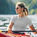 Women's Swim Shirt Rash Guard UPF 50+ UV Protection Quick Dry Athletic Yoga Workout T-Shirt Running Gym Tee Top #0014 (XL)