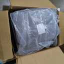 HONBAY Modular Sectional Sleeper Sofa with Pull Out Bed, Chenille L Shaped Couch with Storage Seats, Convertible Sectional Couches for Living Room, Warm Grey