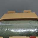 Homemate Heated Blanket Electric Throw - 50"x60" Heating Blanket Throw 1/2/4/6/8 Hours Auto-Off 10 Heat Level Over-Heat Protection Flannel Sherpa ETL Certification (09 - Olive Green)