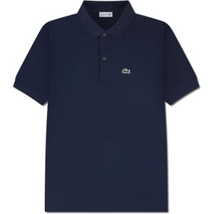 Lacoste Boys' Boy (l1812) Short Sleeve Classic Pique Polo (Navy Blue, 8)
